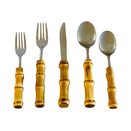 Natural Bamboo Flatware