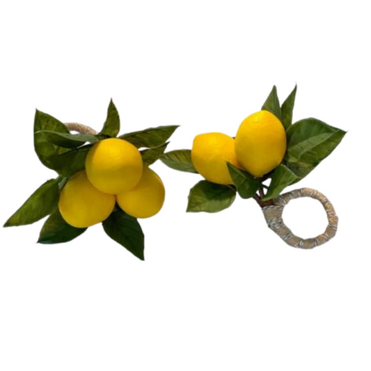 Italian Lemon Napkin Ring