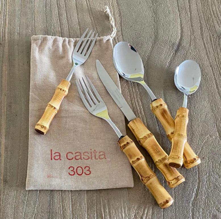 Natural Bamboo Flatware