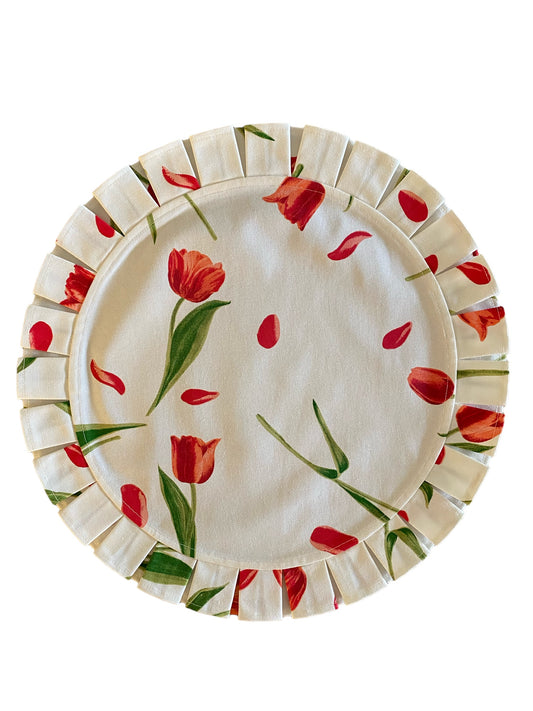 Tulips Round Placemat